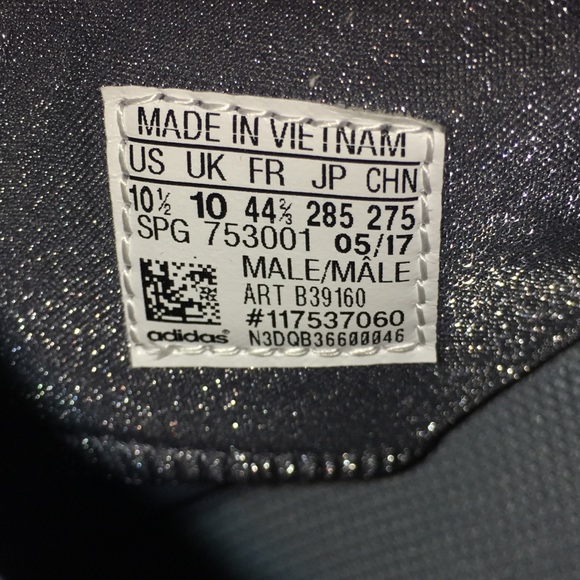 Adidas Boost Icon 3 Baseball Cleats- white/onyx - Picture 7 of 7